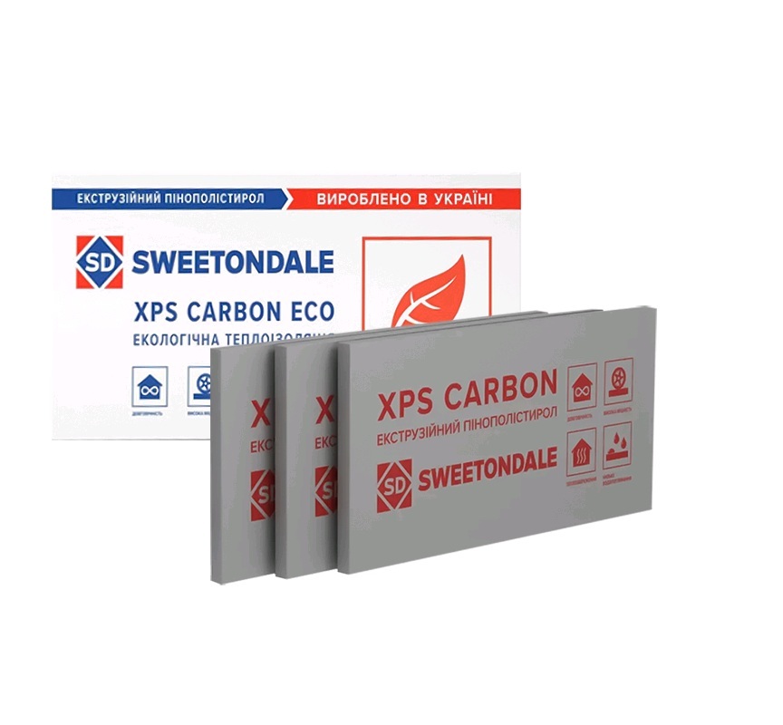 Теплоізоляція "CARBON ECO" 30 х 1180 х 580 мм (0,6844 м кв.) (13 шт. в уп.)